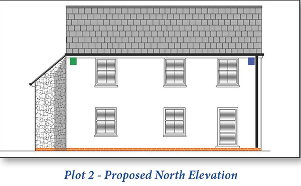 Lot: 63 - LAND WITH PLANNING FOR TWO DWELLINGS -